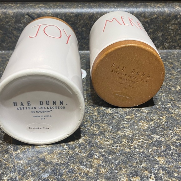 🎄NEW Rae Dunn Joy and Merry set 🎄 - Picture 4 of 4